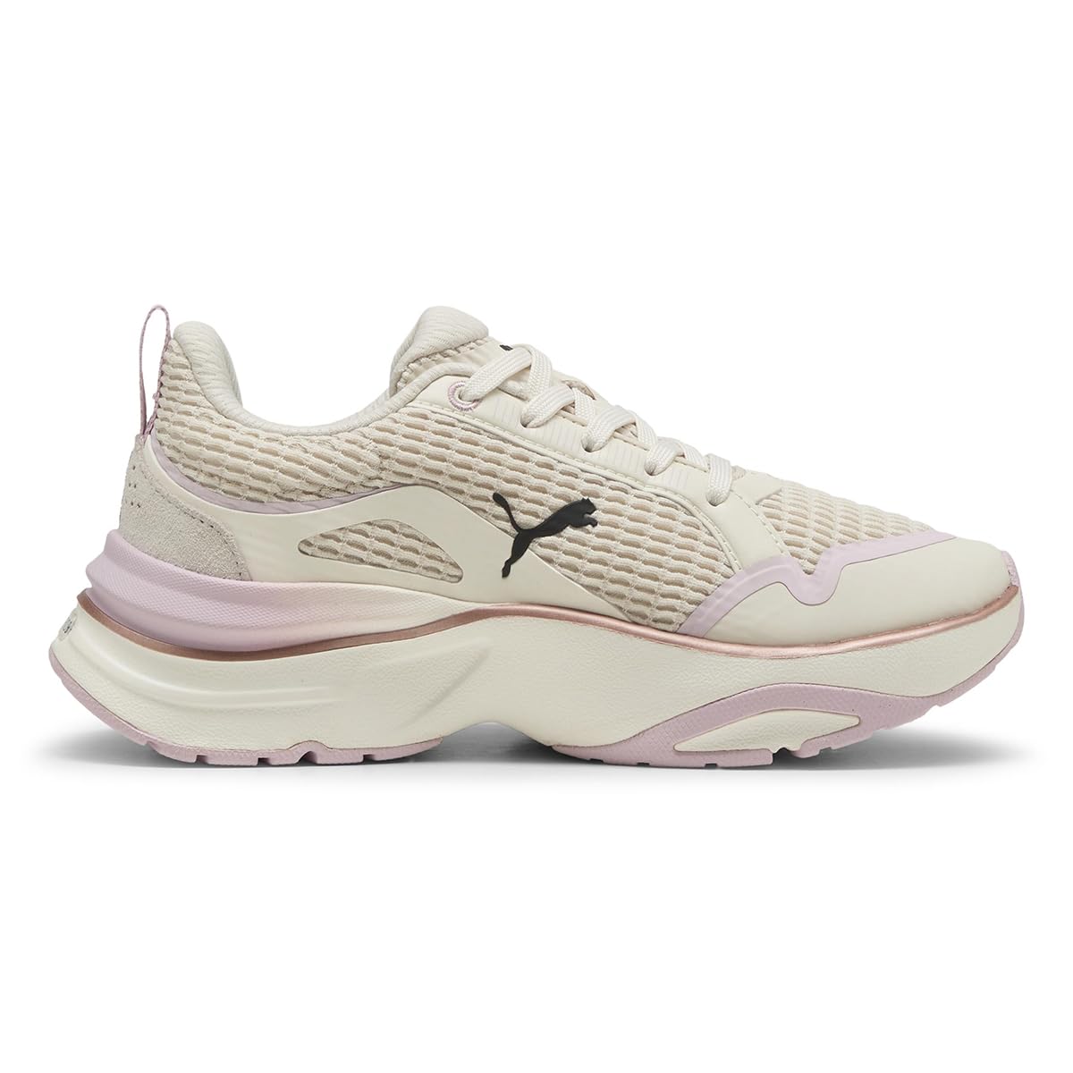 ROUND MOUNTAIN Mさま　オーダー品 Puma 310167 Women's Running Shoes SOFTRIDE Divine Metal, 25